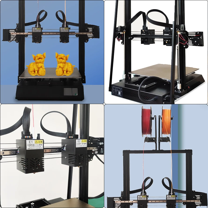 digital Carbon Fiber Imprimante Impressora 3D Grande Ender Multicolor Print 3D Printing Machine Plastic