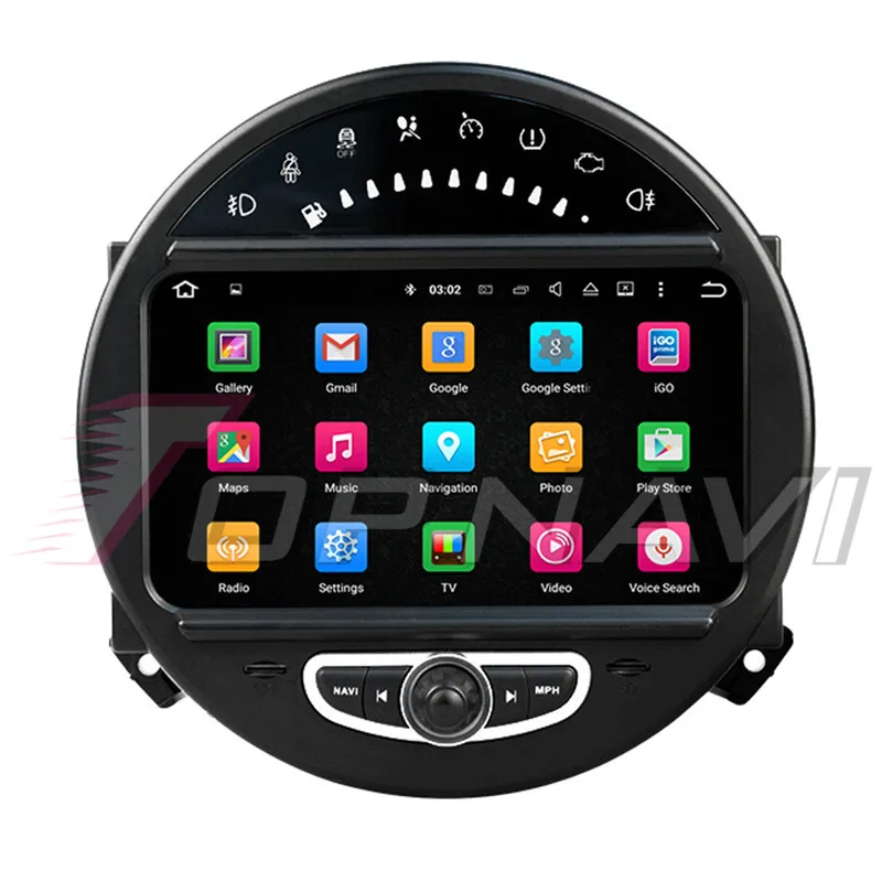 Android 9,0 Восьмиядерный автомобильный DVD-плеер для Mini Cooper R56 Android автомобильное радио стерео 2006 - 2013 автомобильный GPS-навигатор 4G 32G