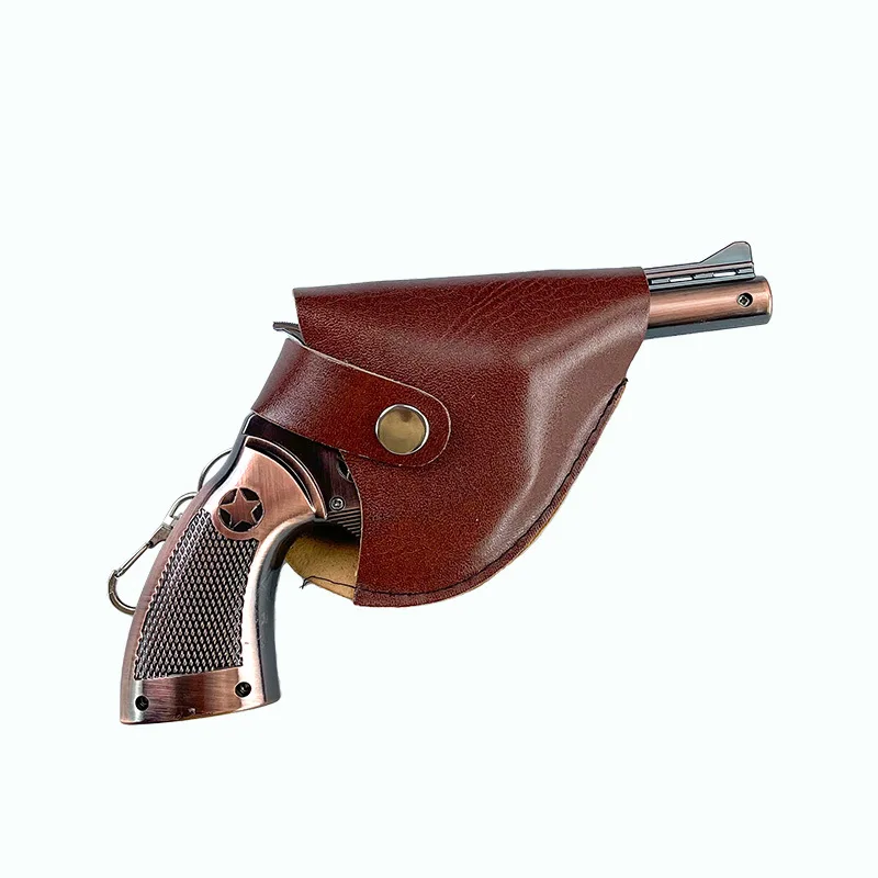Large holster revolver toy model can not be modified to fire the trigger can only hear the sound revolver model gun wholesale