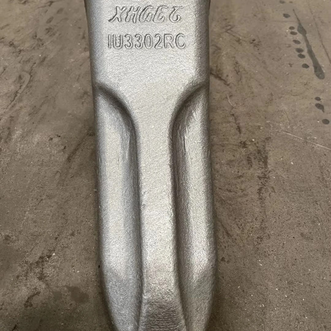 Alloy Steel 1U3302RC Rock Chisel Bucket Teeth for cat320 Excavator