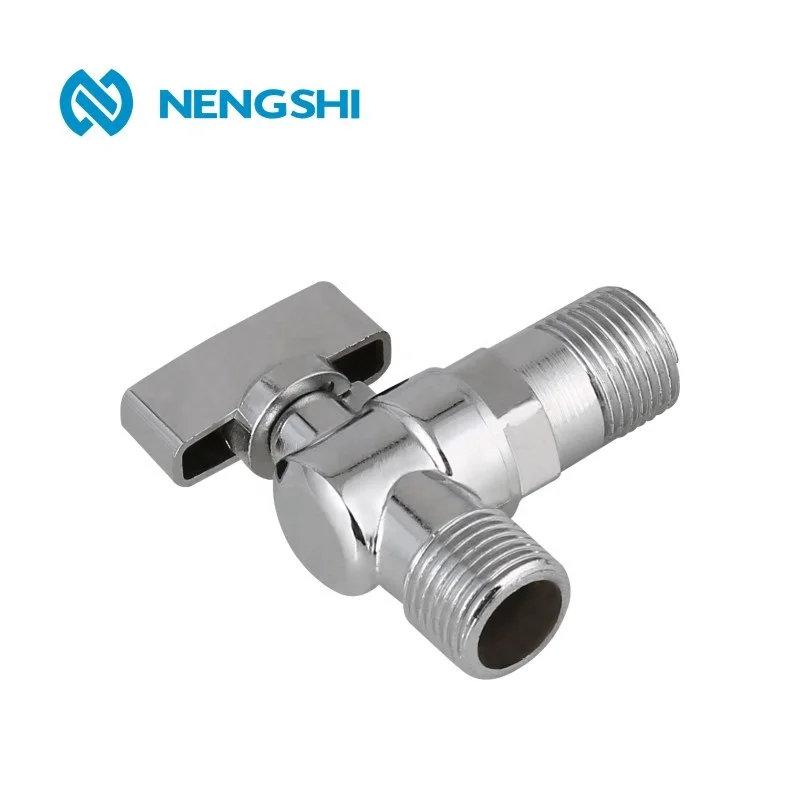 Латунный Угловой шаровой кран для стиральной машины, 1/2 дюйма, 90 градусов