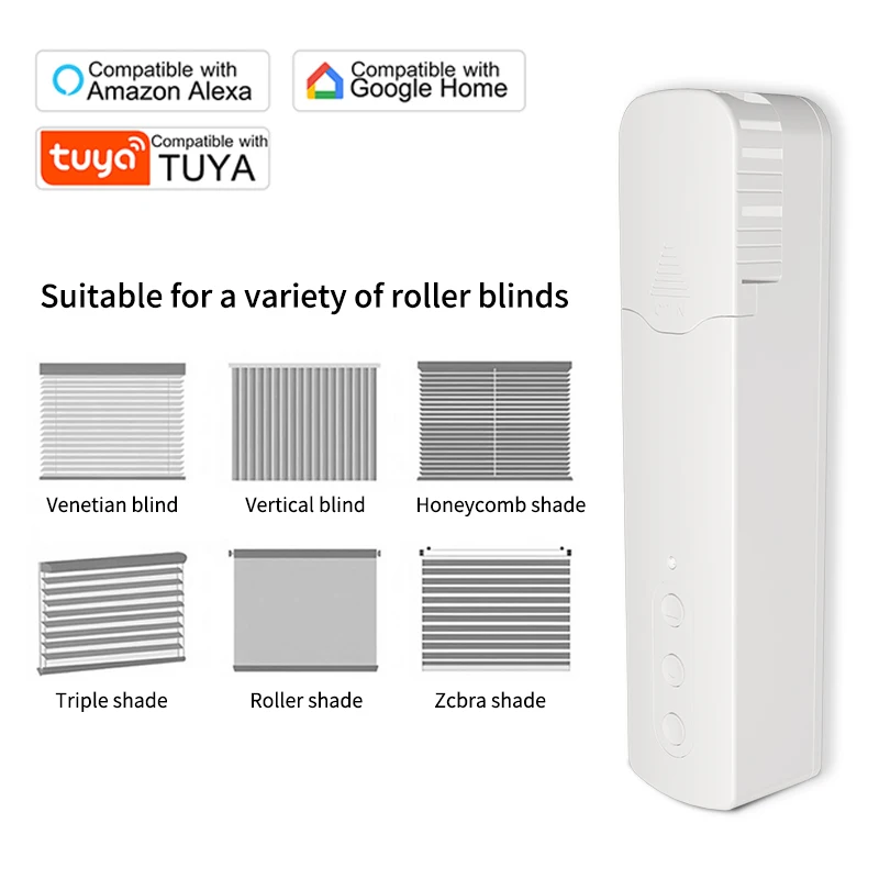 Tuya Smart Driver Motor Electric Roller Blind Motor Chain Motor For Manual Blinds Tuya App Google Home Alexa Voice Control