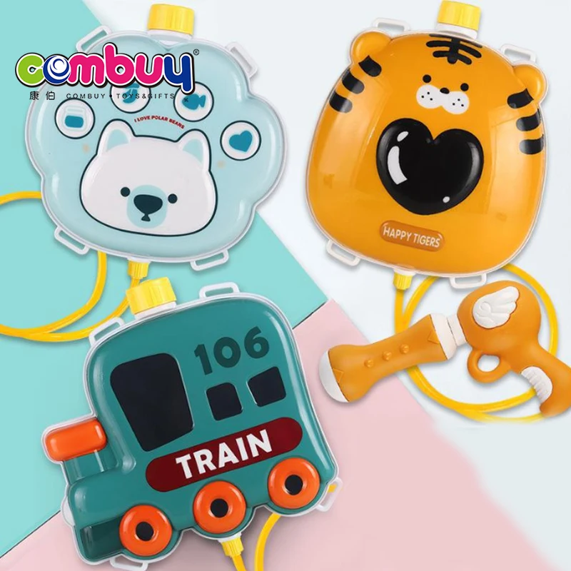 Summer animals toy backpack pump water guns long range