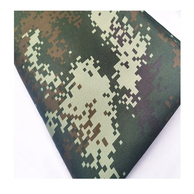 Digital forest camouflage fabric custom fire resistant camouflage fabric
