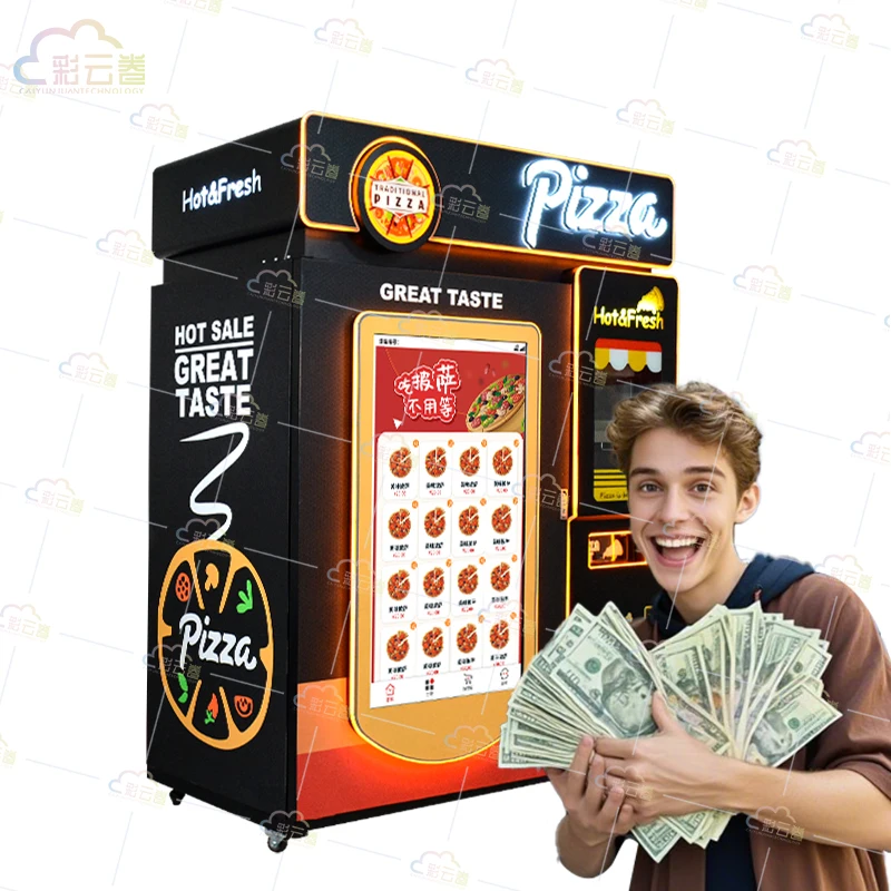 Caiyunjuan Hot Pizza Vending Machine Manufacturer Pizza Machine Fully Automatic Solutions