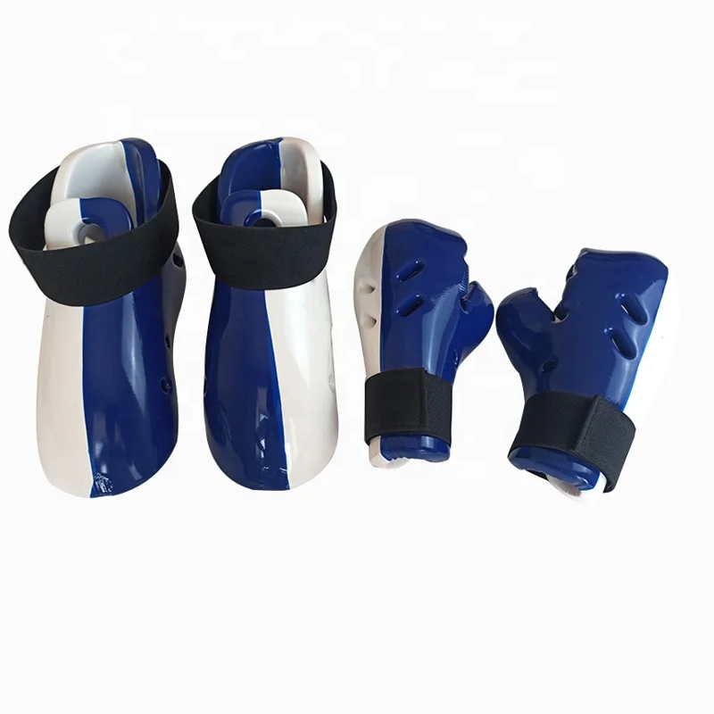 Customized dipped foam taekwondo foot guard martial arts training equipment sparring gloves taekwondo itf protector