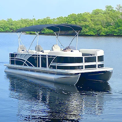 Allhouse Houseboat 19ft алюминиевая Роскошная понтонная лодка рыболовная для продажи