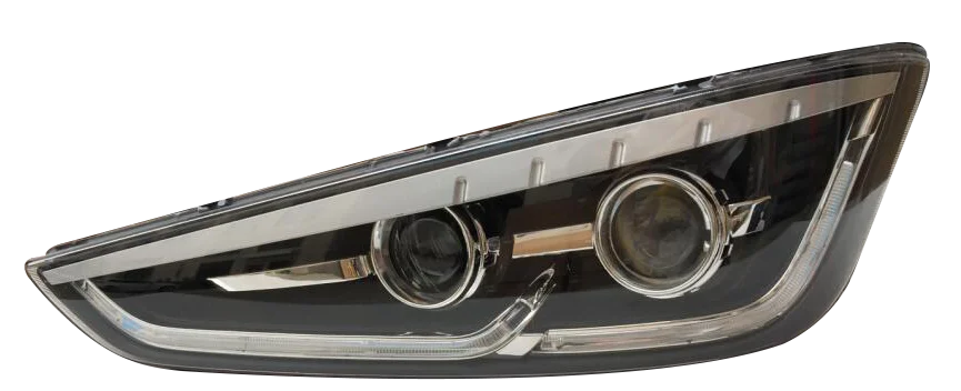 Фара аналогичная с IRIZAR, 18 ламп, светодиодная фара, запчасти для автобуса, автомобильная система освещения, HC-B-1589-1