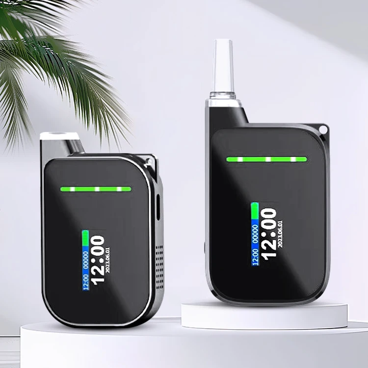 Customized Language Digital Measurement Rechargeable Product Logo Color Handheld High-Precision Alcohol Tester