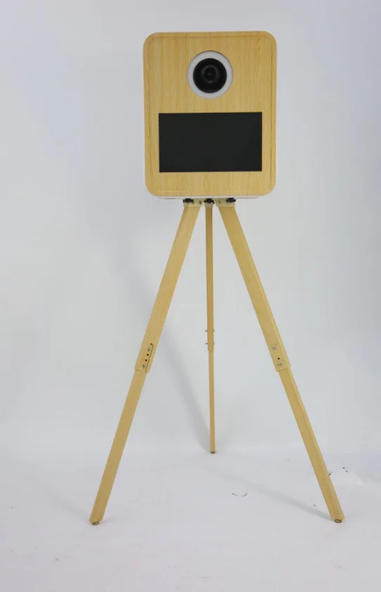 Real Vintage Retro Selfie Photobooth Machine Integrated DSLR Camera Printer for Wedding Instant Photobooth Integrated Printer