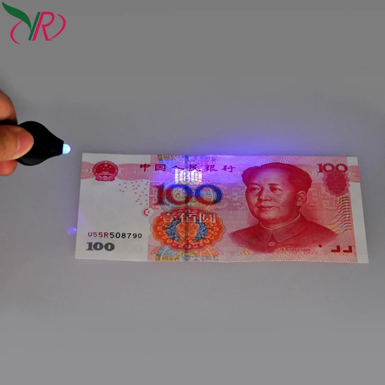 Low Price Plastic 395nm Uv LED Mini Keychain light Id Currency Passports Cat Dog pet urine Money Detector Ultraviolet torch lamp