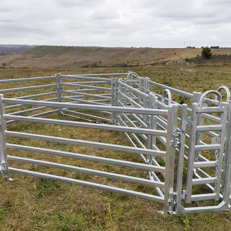 Cheap Round Pen Horse Corral Panels Livestock Cattle Panels Fence Horse Sheep Stockyard Corral Panel Yard