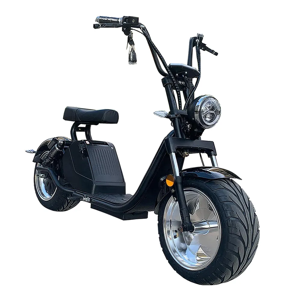 Hot Luqi HL3.0 13 Inch 3000w Powerful Dual Motor Citycoco E Scooter China Price Off Road Electric Motorcycle Scooter Adult