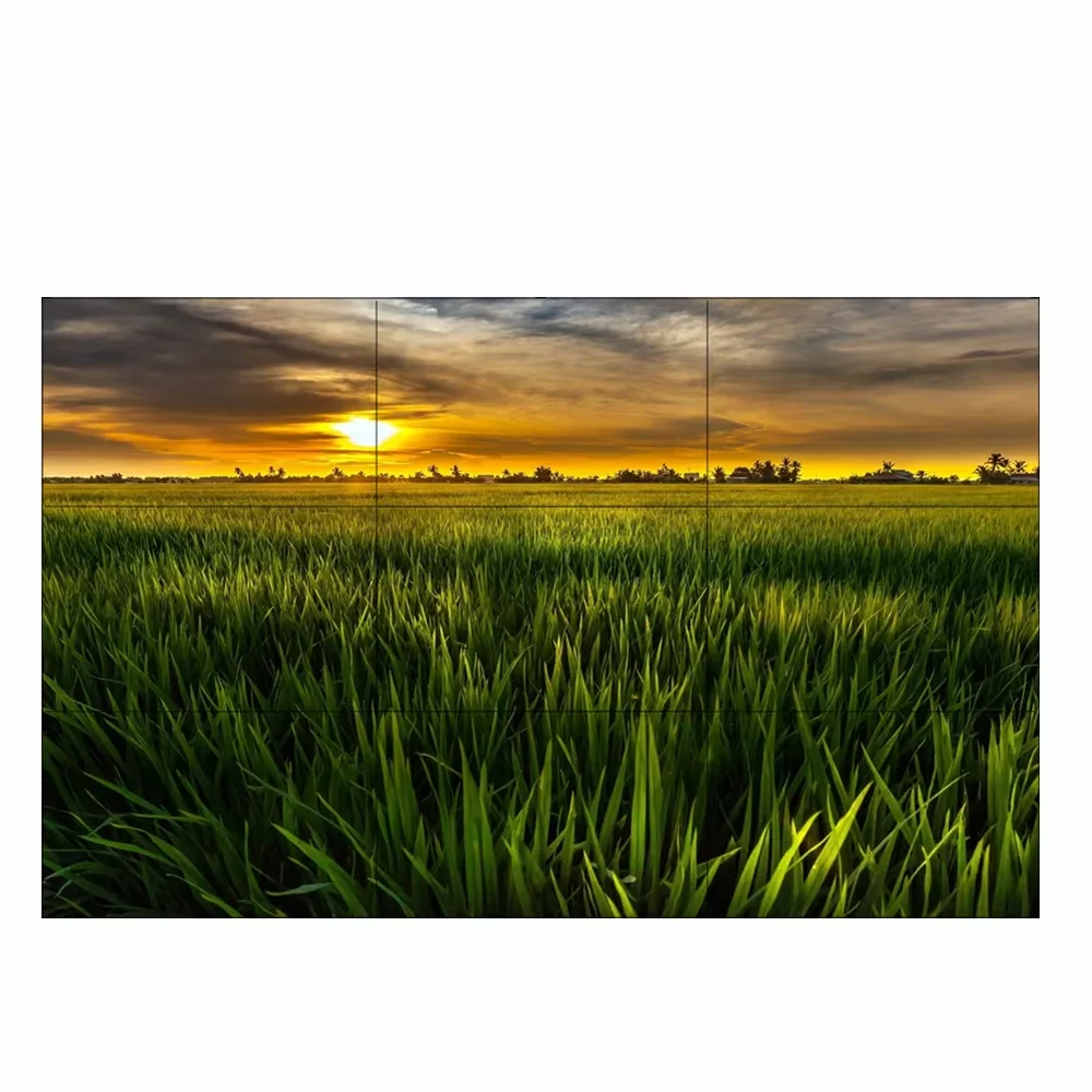 46 Inch Video Wall Display With 3.5mm Ultra Narrow Bezel Led Backlight Indoor 2 Years Tft Field Maintenance And Repair Service