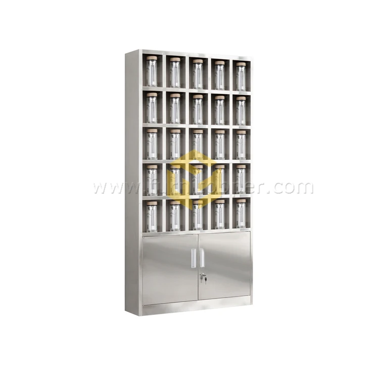 Staff Water Cup Metal Storage Organizer Cabinet Worker 304 Stainless Steel Drinking Cup Rack Locker