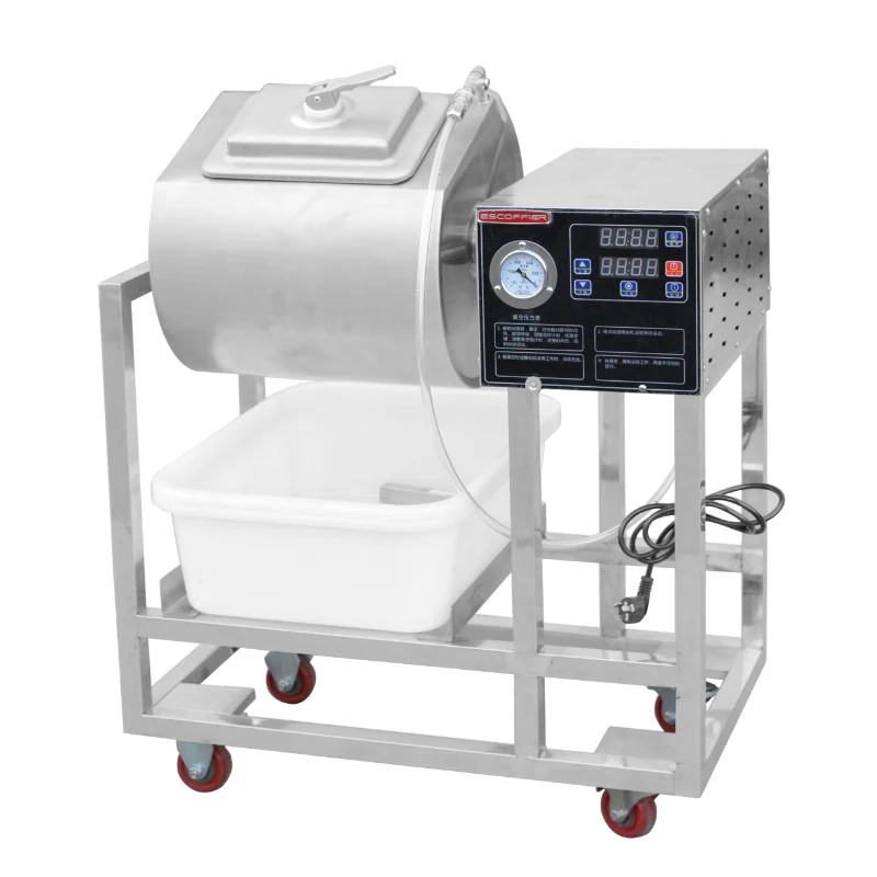 Electric vacuum molding machine with movable wheels, vacuum hot forming machine