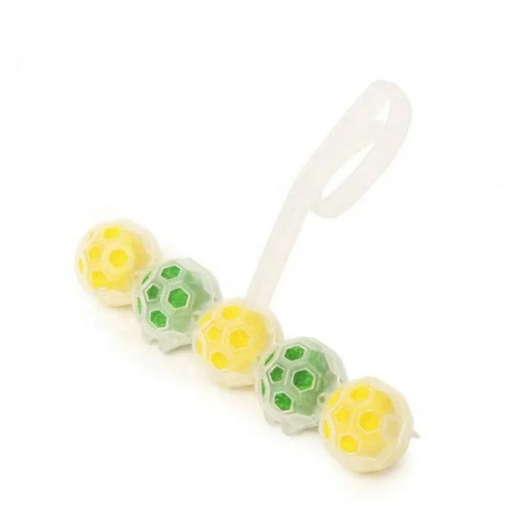 New Toilet Rim Cleaner Flush Hanging Toilet Bowl Deodorizer Deodorant Blocks Balls