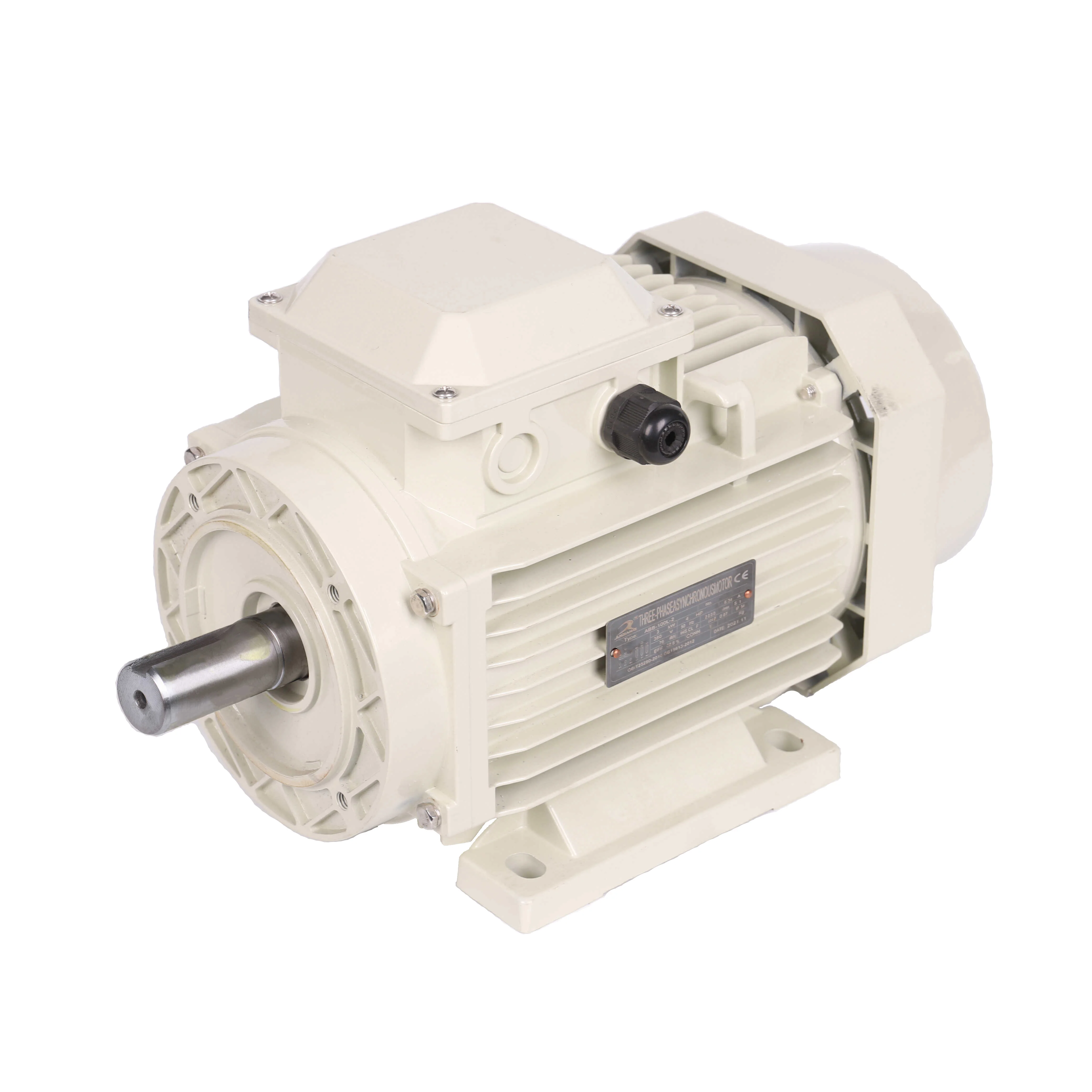 JuQiang High efficiency ABB series three-phase asynchronous motor/motor aluminum case material 0.37KW-11KW