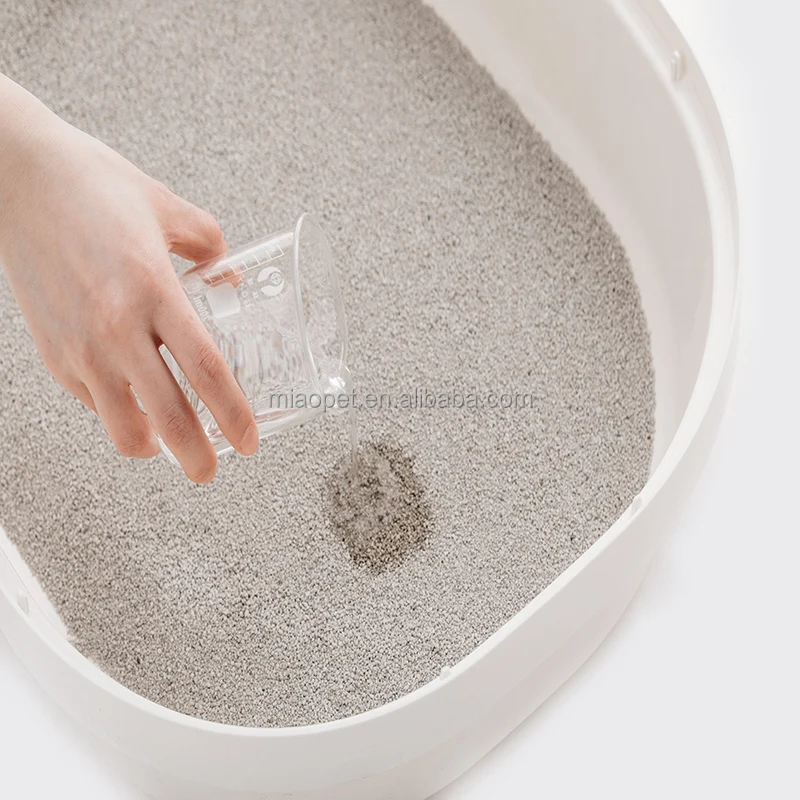 Lovepet Factory Direct OEM ODM Cat Safe Odor Free No Dust Water-absorbent Sodium Bentonite Cat Litter
