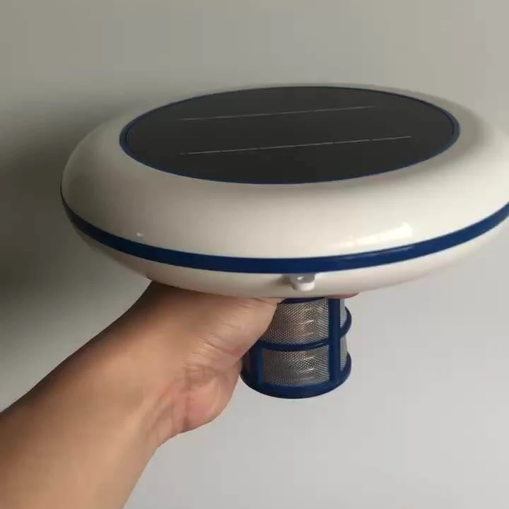 Customization Size Solar Powered Algae Less Ionizer for Swimming Pool Cleaning