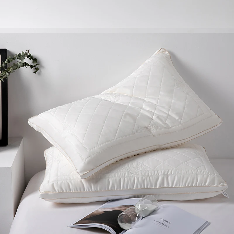 Gifts 100% Cotton Fabric Cassia seed Soy Protein Filling Health Care Home Pillow