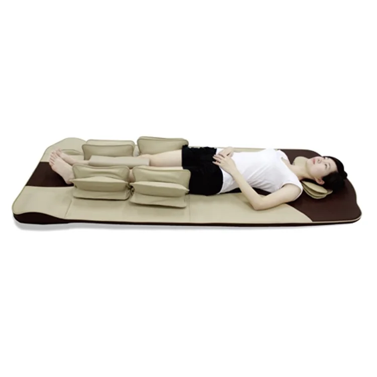 China Wholesale Multifunctional Stretching Foldable Air Pressure Electric Shiatsu Massage Mattress