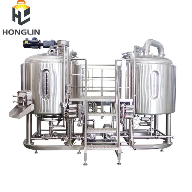 Bar Restaurant Automatic Brewery Fermenter Craft Beer Brewing Machine