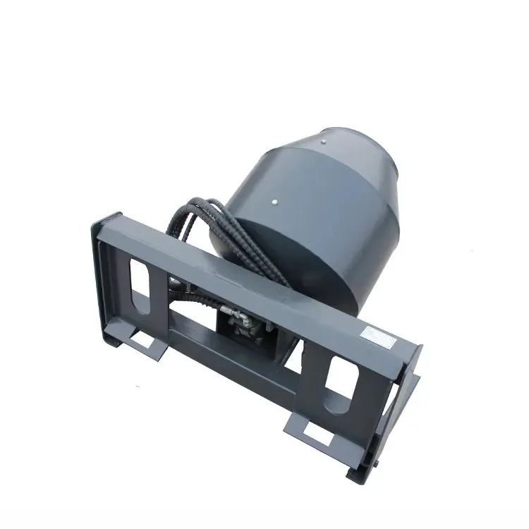 China top brand X0304 skid steer loader attachment cement mixer 2M³ self loading concrete mixer Spare parts for sale