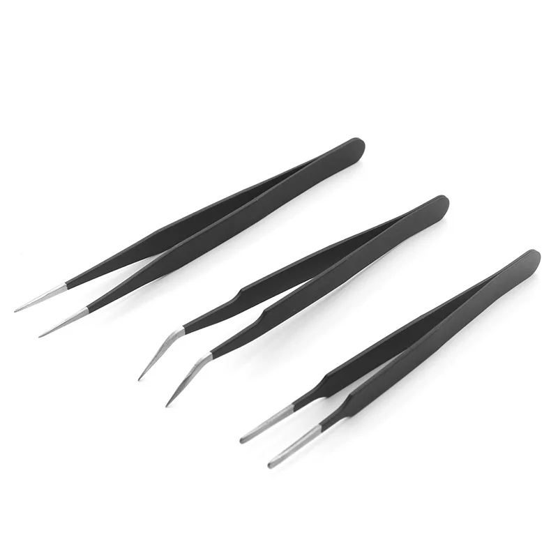 Tweezers Factory Paper Craft Weeding Tools 3pcs Set Tweezers Plucking Vinyl Eyebrow Tweezers