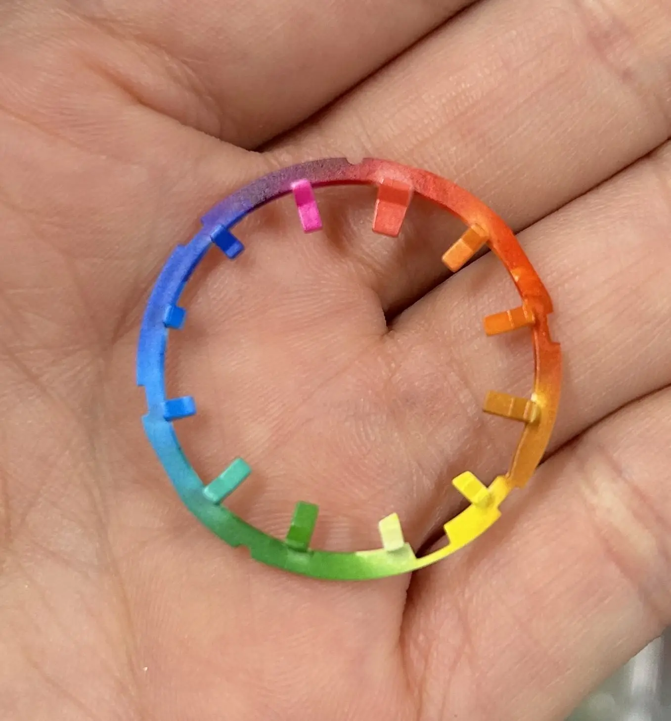 popular  GMAS2100  Dial Ring Index Watch mod it  luminous DIY GMAS2100  for woman