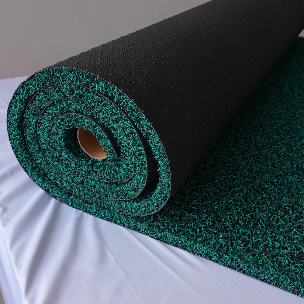 Waterproof comfortable and durable pvc coil car mat in roll vinyl loop mats floor carpet