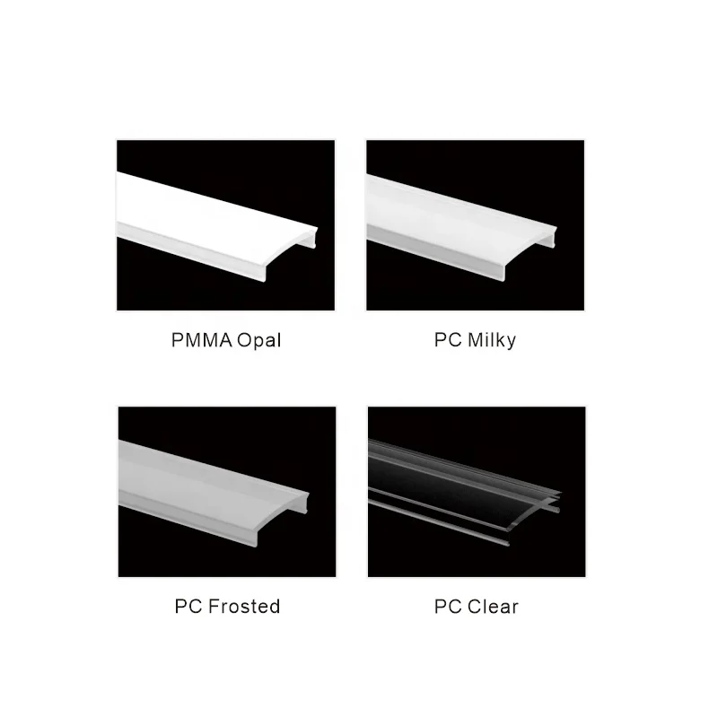 Surface Mounting Linear Lighting Profil Channel Housing Extrusion LED Strip Light Aluminum Profile