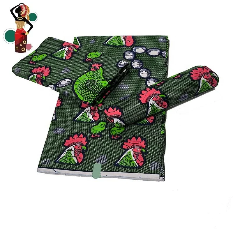  2021 Новая мода 100% хлопок воск печать ткань настоящий Kente одежда для женщин и