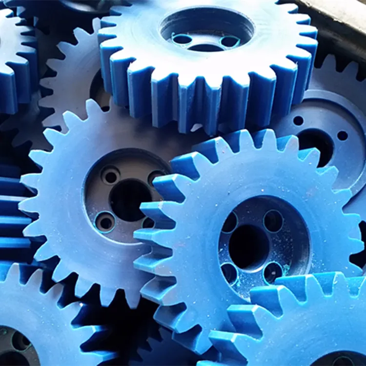 Precision customized nylon mini plastic spur gear peek top gear