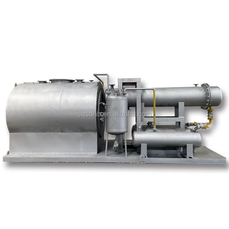 60Tons with high diesel yield mini oil refinery to make clean diesel