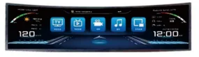 VIP customized rear multimedia player  van business vehicle Android  radio car TV