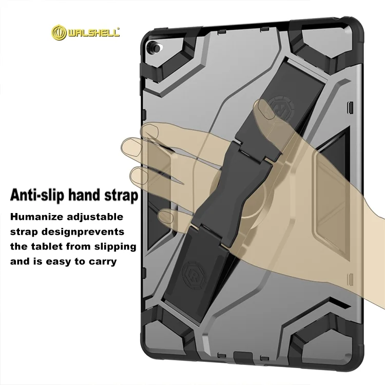 hot sale with hand strap tpu pc material shockproof tablet case for samsung galaxy Tab A E8.0