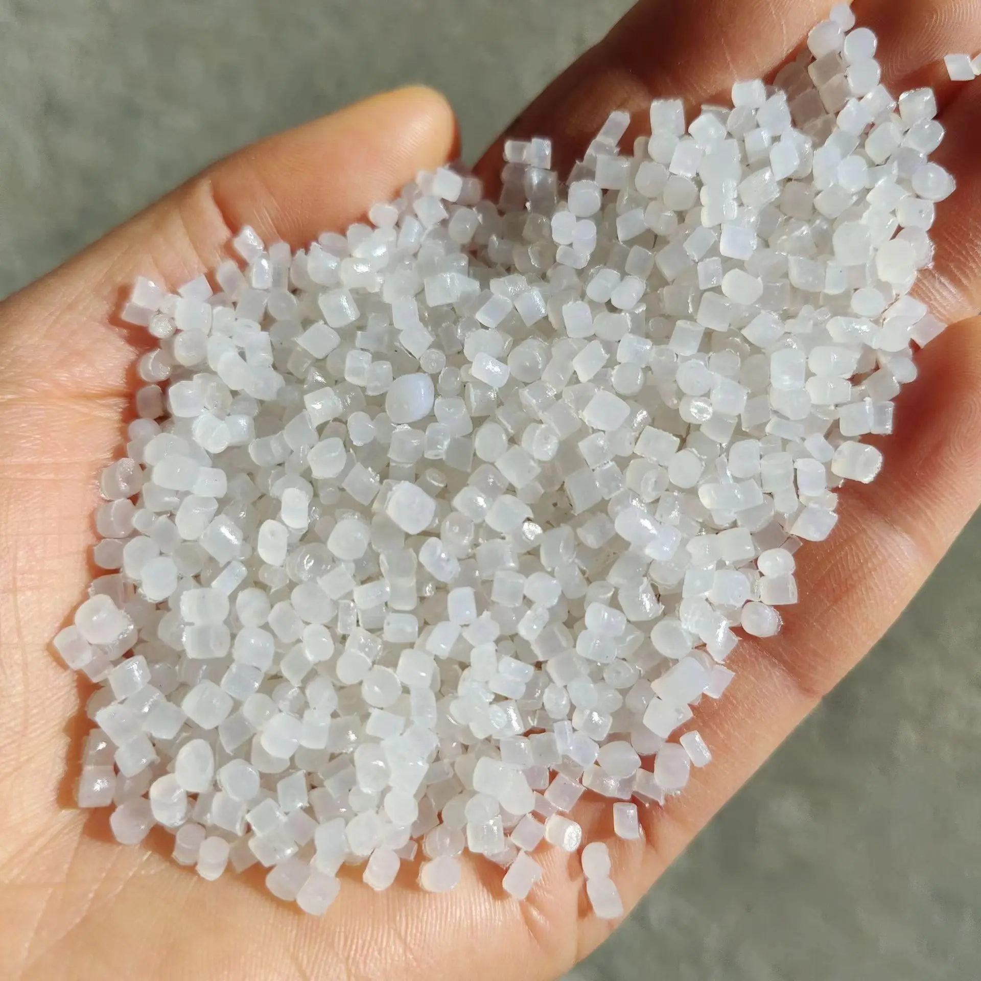 LDPE высокого давления переработанные пластиковые частицы прозрачные низкой плотности полиэтилен с покрытием