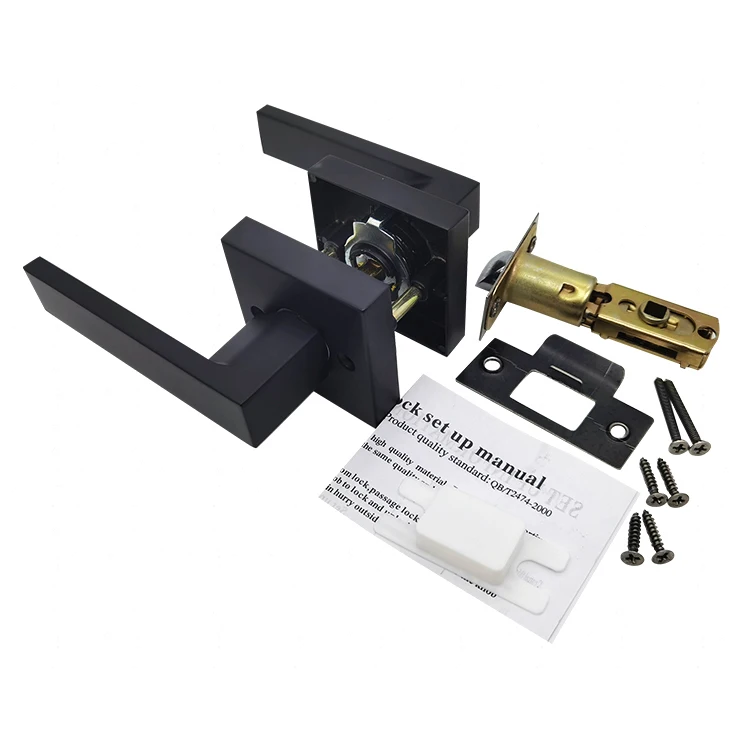 New arrival fancy glass door hardware handle door handles with locks for home