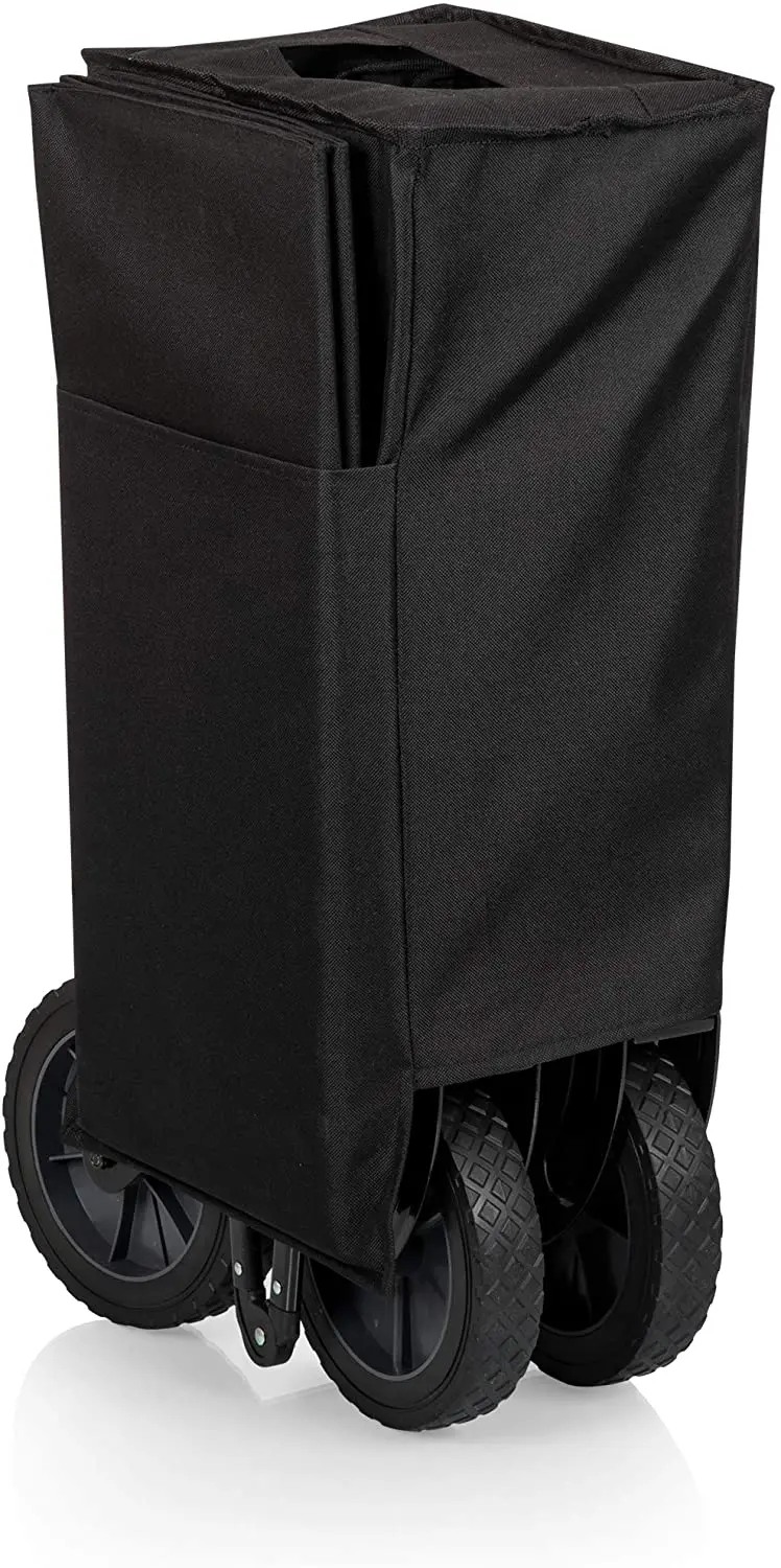 Customized Collapsible Heavy Duty Folding Garden Wagon Utility Trolley Cart Foldable Camping Beach Truck