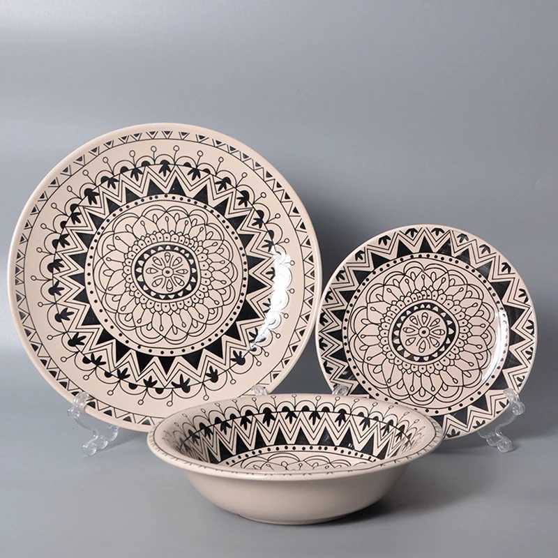 certification LFGB BSCI SEDES IDD Guaranteed Wholesale Portuguese Ceramic Dinnerware Ceramic Tableware