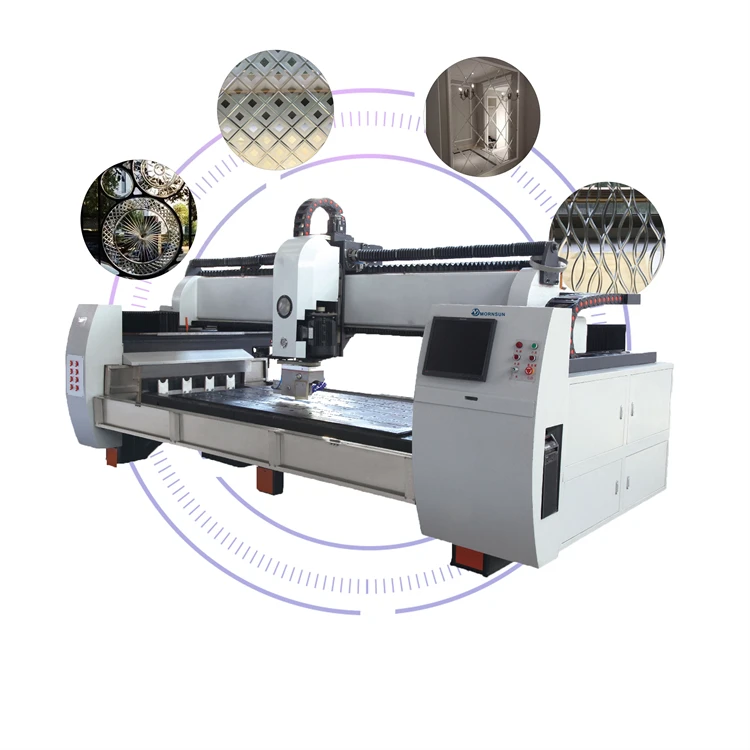 High Stability Efficient Windows And Door Glass Machine For Decorative With Good Service