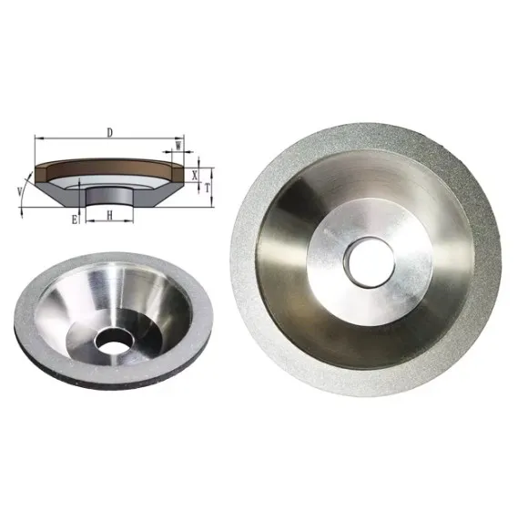 Golden supplier diamond centerless grinding wheel camshaft CBN grinding wheel for steel