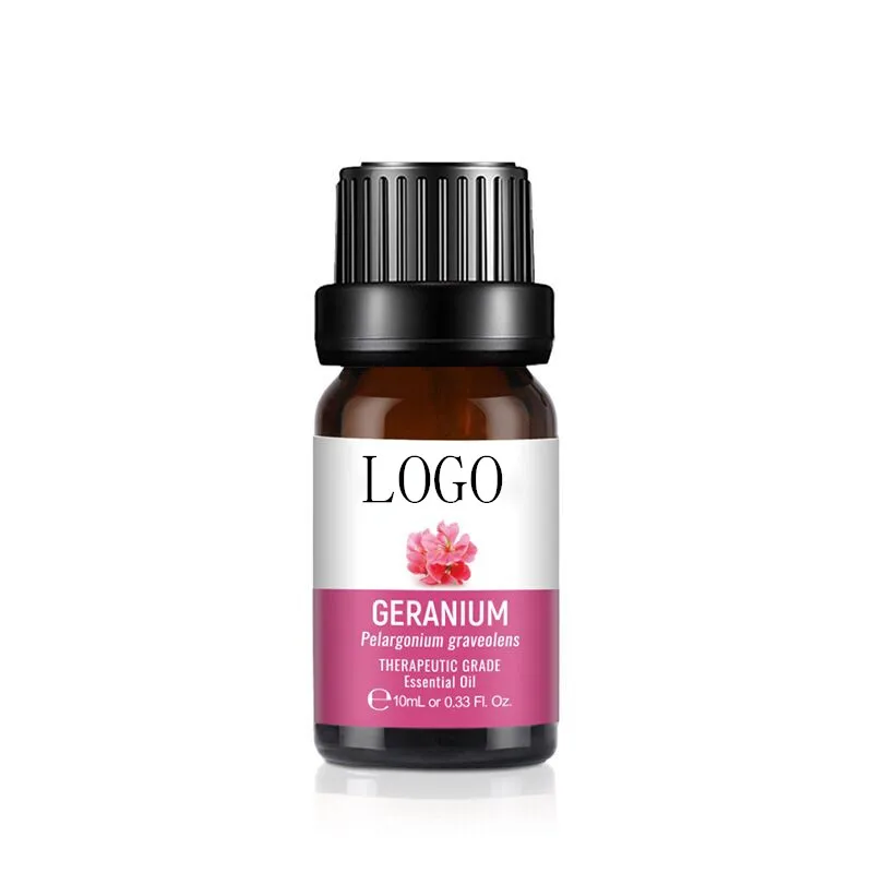 
Top Quality Geranium Single Recipe Essential Oil Geranium Aromatherapy Oil-soluble Essential Oil 