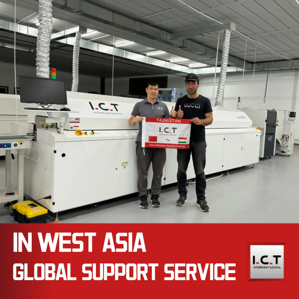 Factory Direct Reflow Oven With 8 Heating Zones LCD Touch Screen SMT Reflow Soldering Oven Pick and Place Soldering Machine