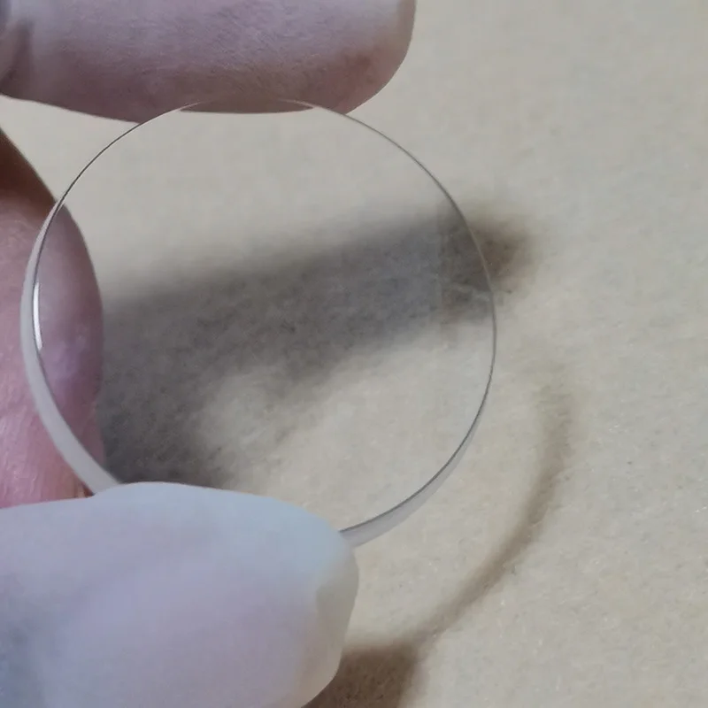 Wholesale Customized Size Shape AR-Coating Double Dome Sapphire Watch Crystal Glass