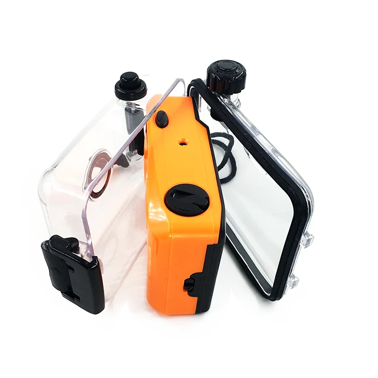 
Reusable Underwater Waterproof Film 35mm LOMO Camera Cheap Ultra Compact Camera Clear Plastic Casing Wholesale China Promotion 