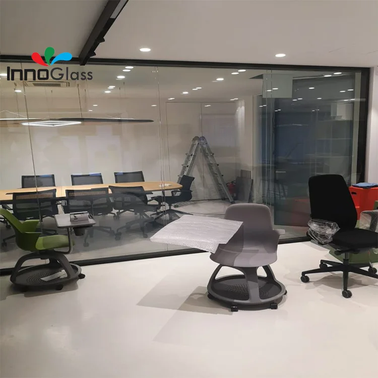 Hot Sale Milky White Liquid Crystal Smart Tinting film Transparent Color Magic PDLC Film For Building Window Glasses