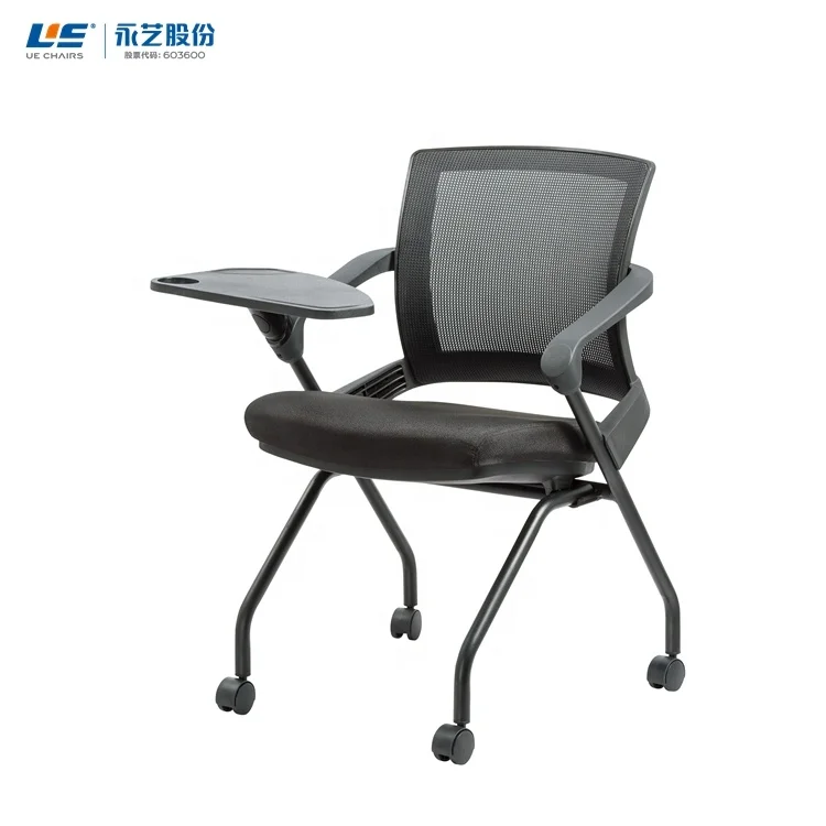 UE Comfortable Backrest Small Table Plate Staff Lift Rotating Lumbar Protection Mesh Office Chair