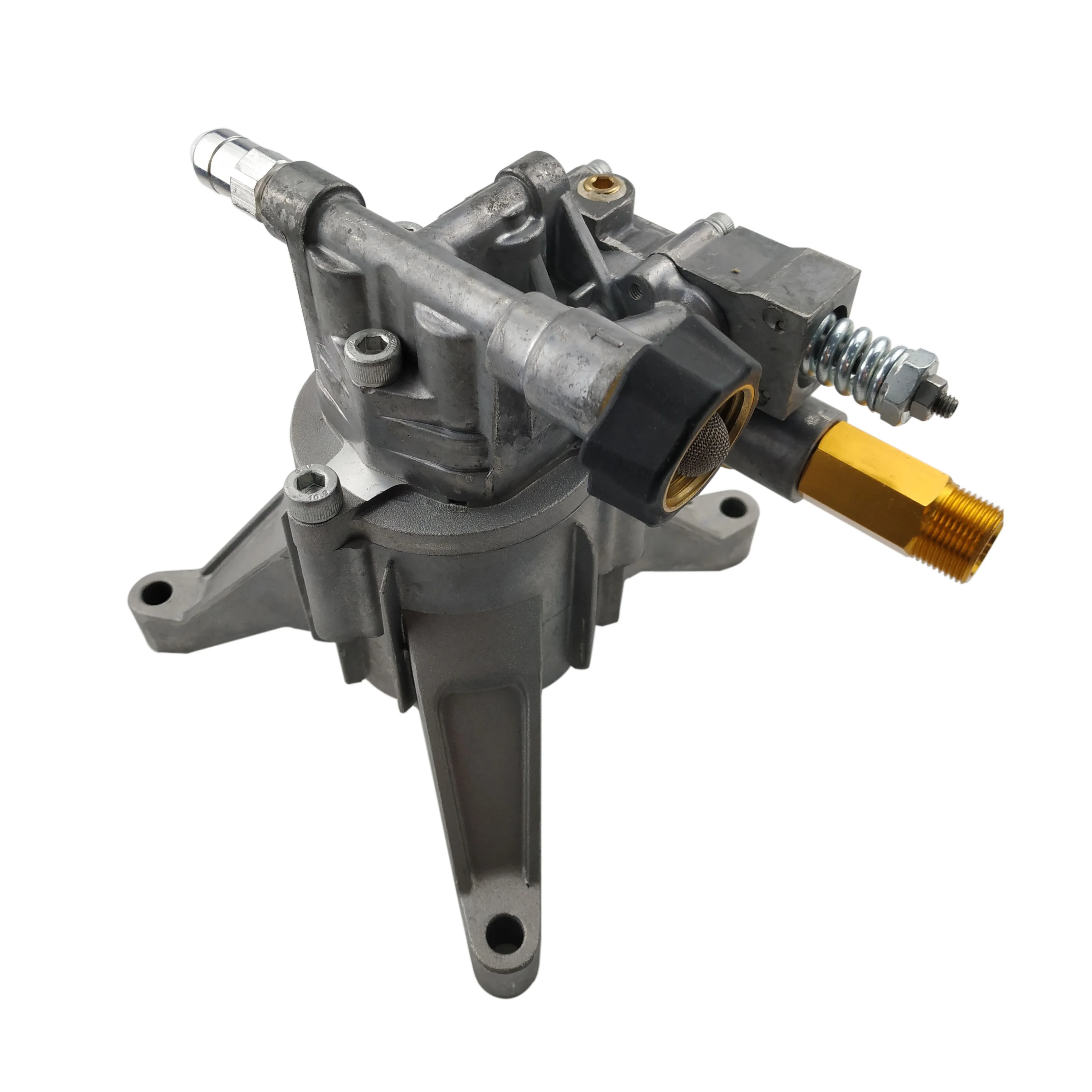 OEM 2800PSI 3400rpm 190bar Vertical Axial Radial Drive car washing aluminum pump head for 200cc gasoline cleaner washer engine